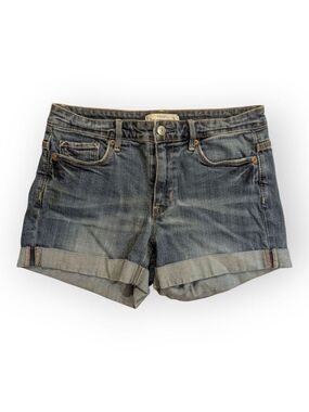 H&M LOGG Denim Jean Shorts Size 27 Blue